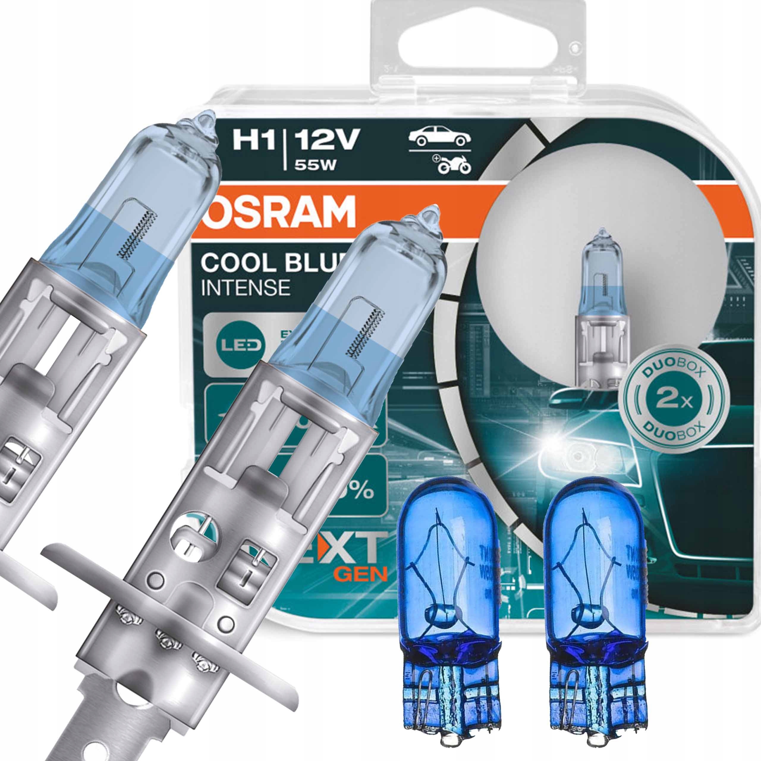 

Osram Żarówki H1 Cool Blue Intense New Gen W5W