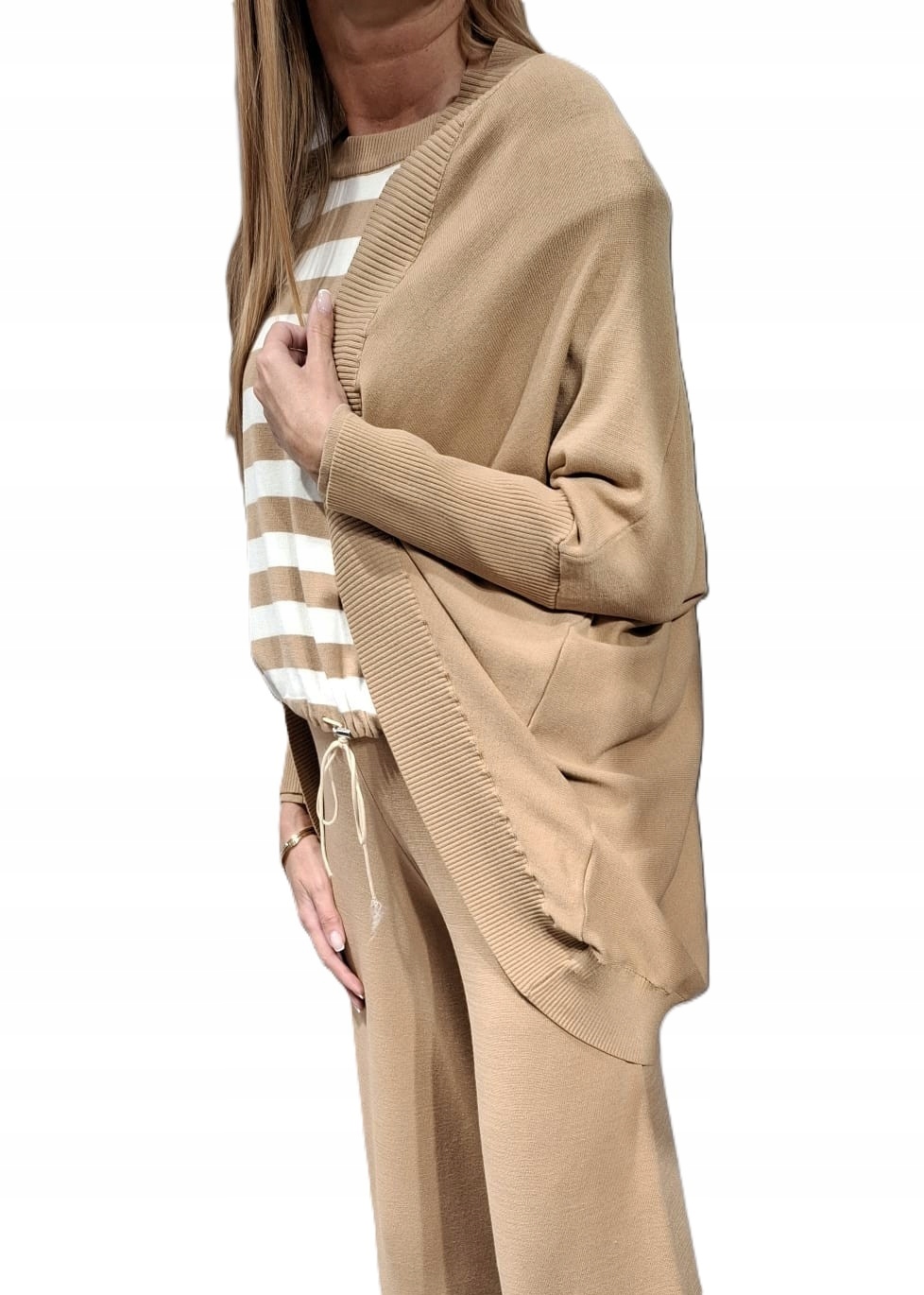 Cocomore Kardiganový svetr Přehoz Camelový Novinka