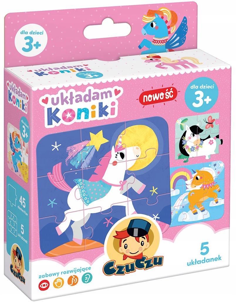 

Czuczu Układam Koniki Puzzle Dla Dzieci 3+