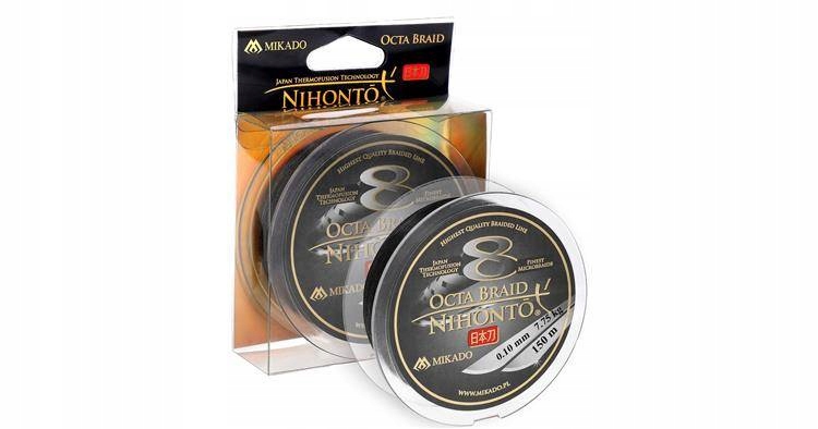 Plecionka Nihonto Octa Braid 016 Black 150M Mikado
