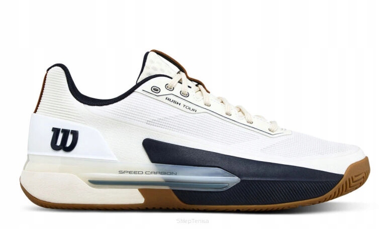Buty tenisowe Wilson Rush Tour 5 Clay białe 41 1/3
