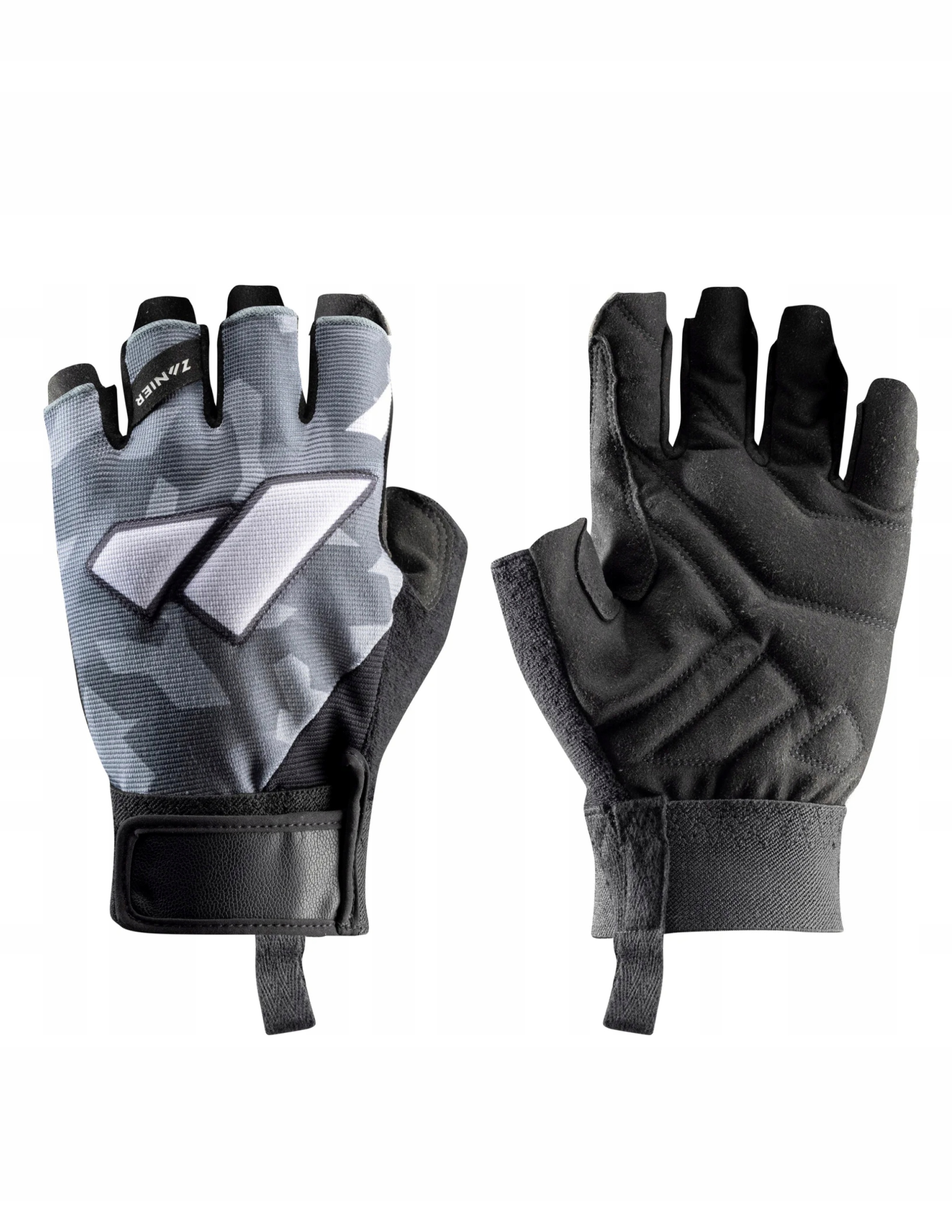 Lezecké rukavice Zanier Rock N Rope Černo-šedé 11