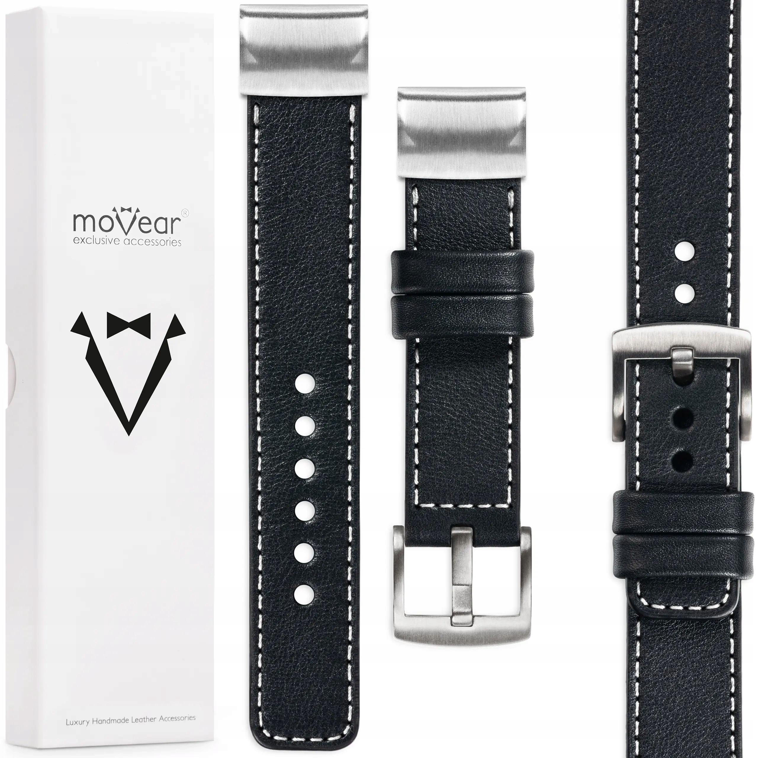 Kožený řemínek pro Garmin Fenix 8X 7X 6X 5X 3 Epix Handmade QuickFit 26 mm