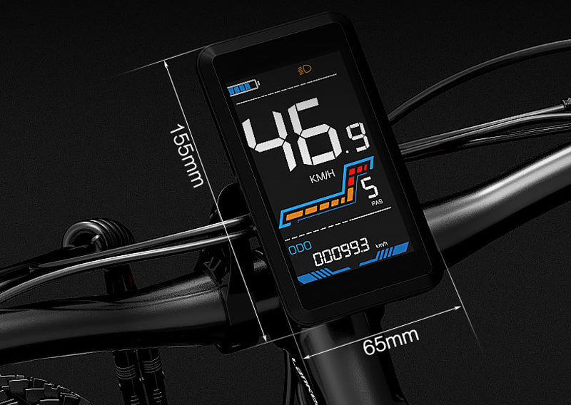 LANKELEISI MG740PLUS Rower Elektryczny 2000W 48V 20Ah 150KM 51KM/H Moc silnika 2000 W