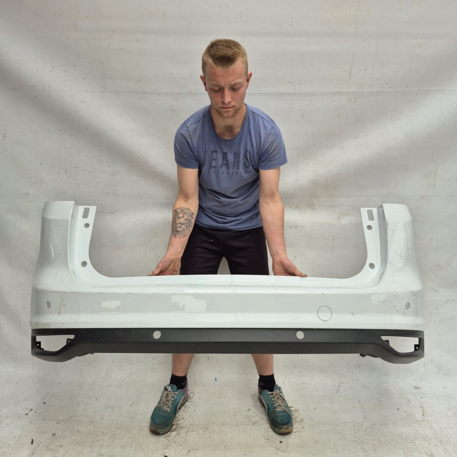 FORD C-MAX II 2 MK2 10-19 bumper rear part rear PDC