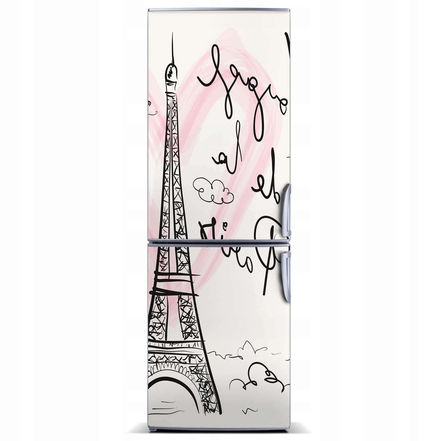 

Magnes Tapeta na lodówkę Wieża Eiffla Paryż 60x180