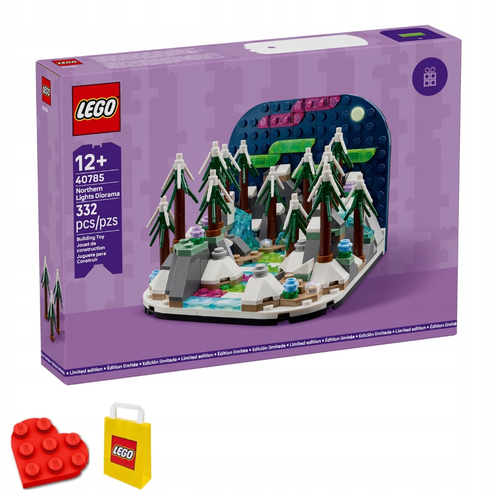 Lego Classic 40785 Diorama s polární záři