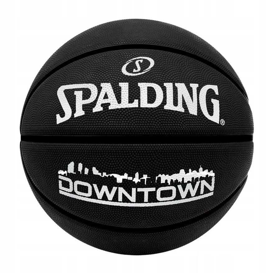 Spalding Downtown Black piłka do koszykówki rozmiar 7 na orlik Streetball