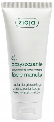 ZIAJA PASTA PRZECIW ZASKÓRNIKOM LIŚCIE MANUKA 75ML