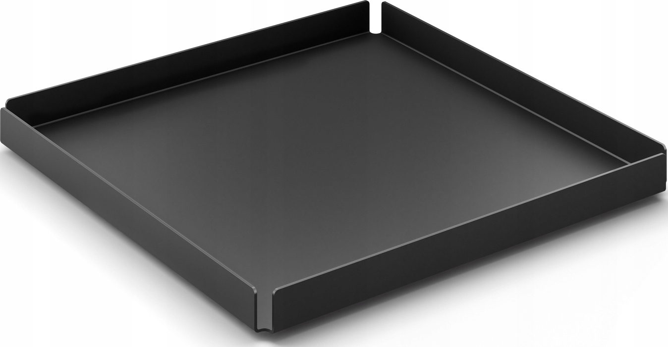 Zack Potes Black Kúpeľňová tácka 20 cm čierna