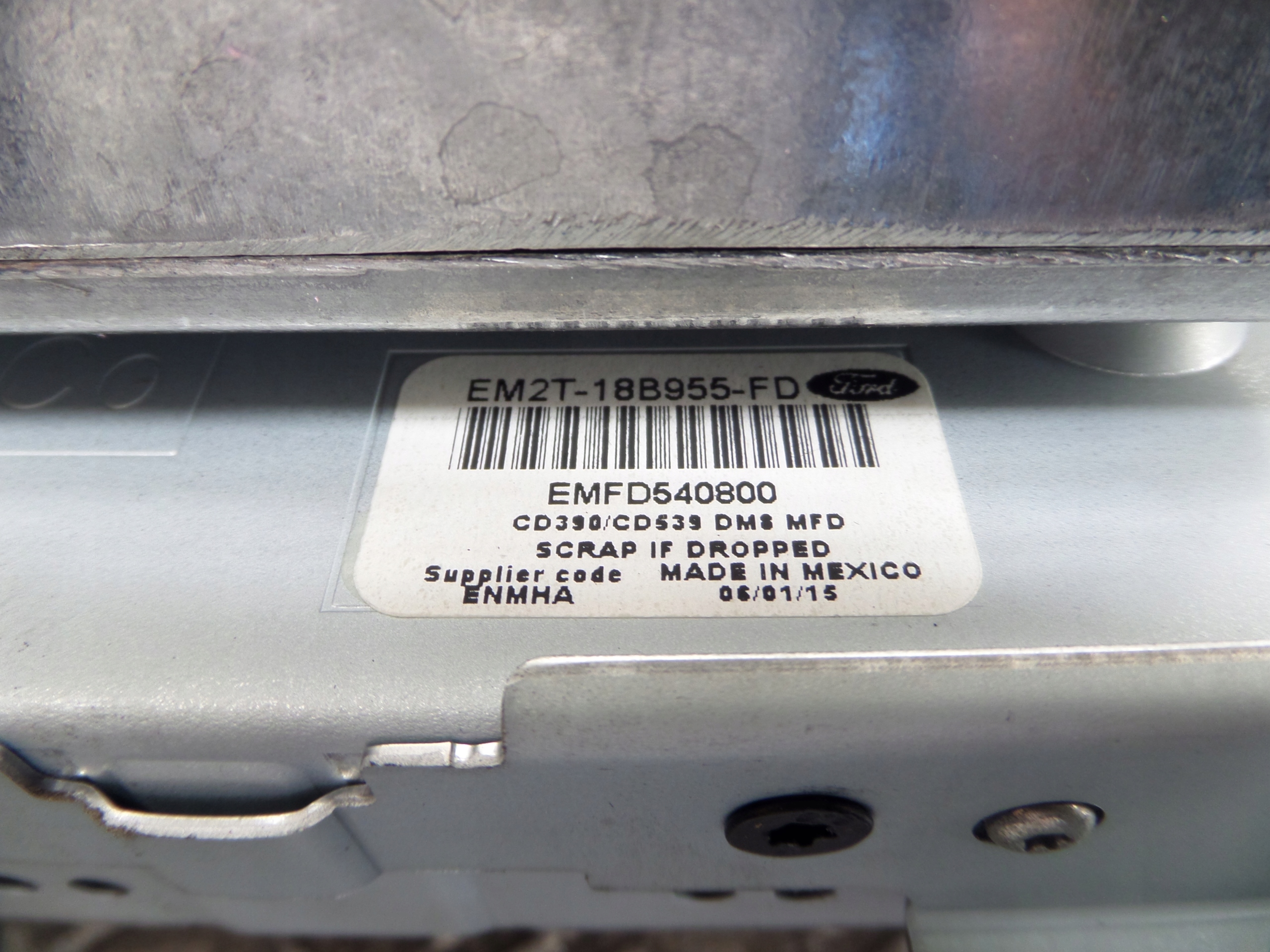FORD S-MAX display GALAXY MK4 EM2T14F239AH