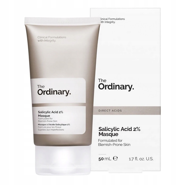The Ordinary Salicylic Acid 2% pleťová maska s kyselinou salicylovou 2% 50 ml