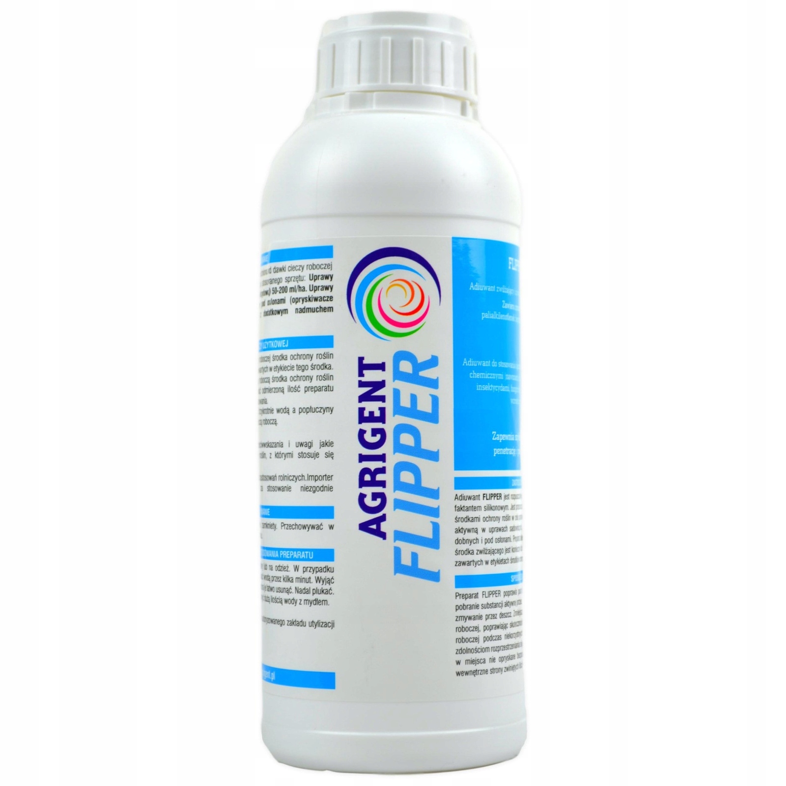 Flipper 1L Adiuwant Silikonowy Redukuje Odbijanie Kropel Oprysku Agrigent