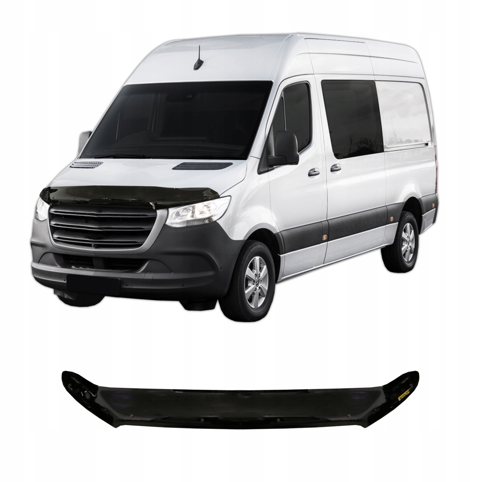 OWIEWKA MASKI PRZEDNIEJ MERCEDES SPRINTER OD 2019