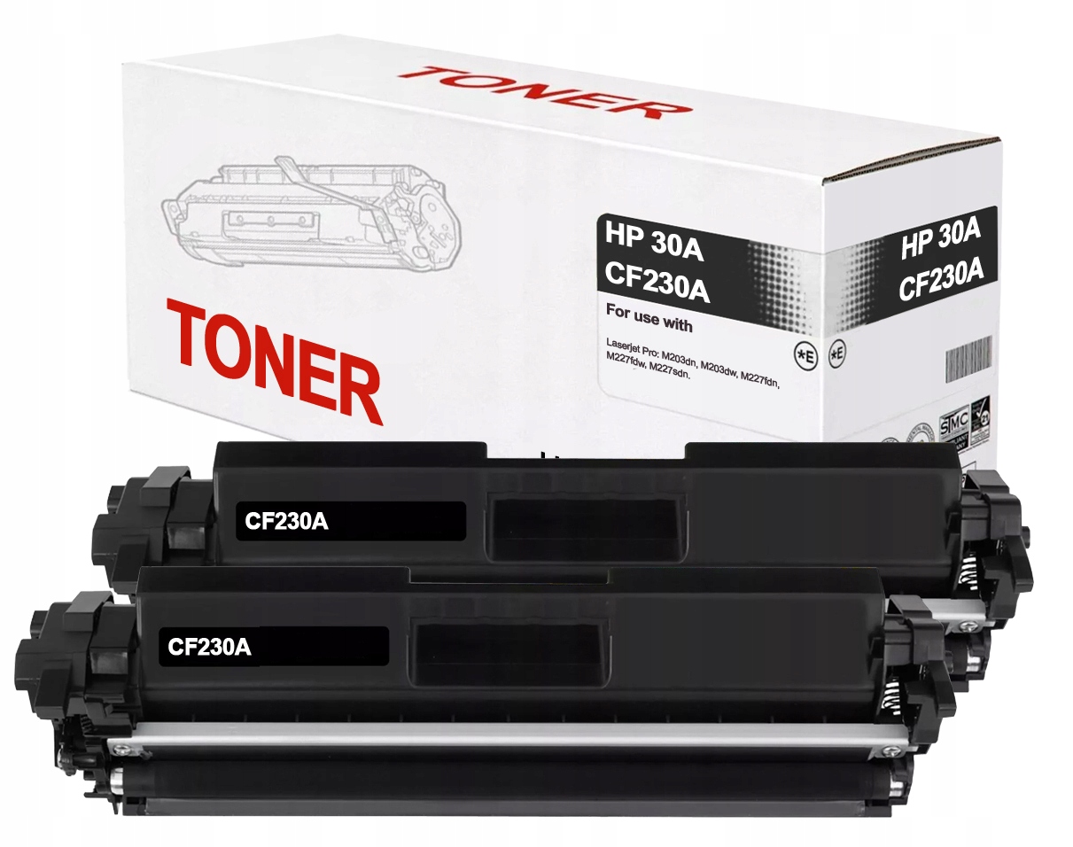 

2X Toner Do Hp Hp LaserJet Pro M227fdw M227sdn XL
