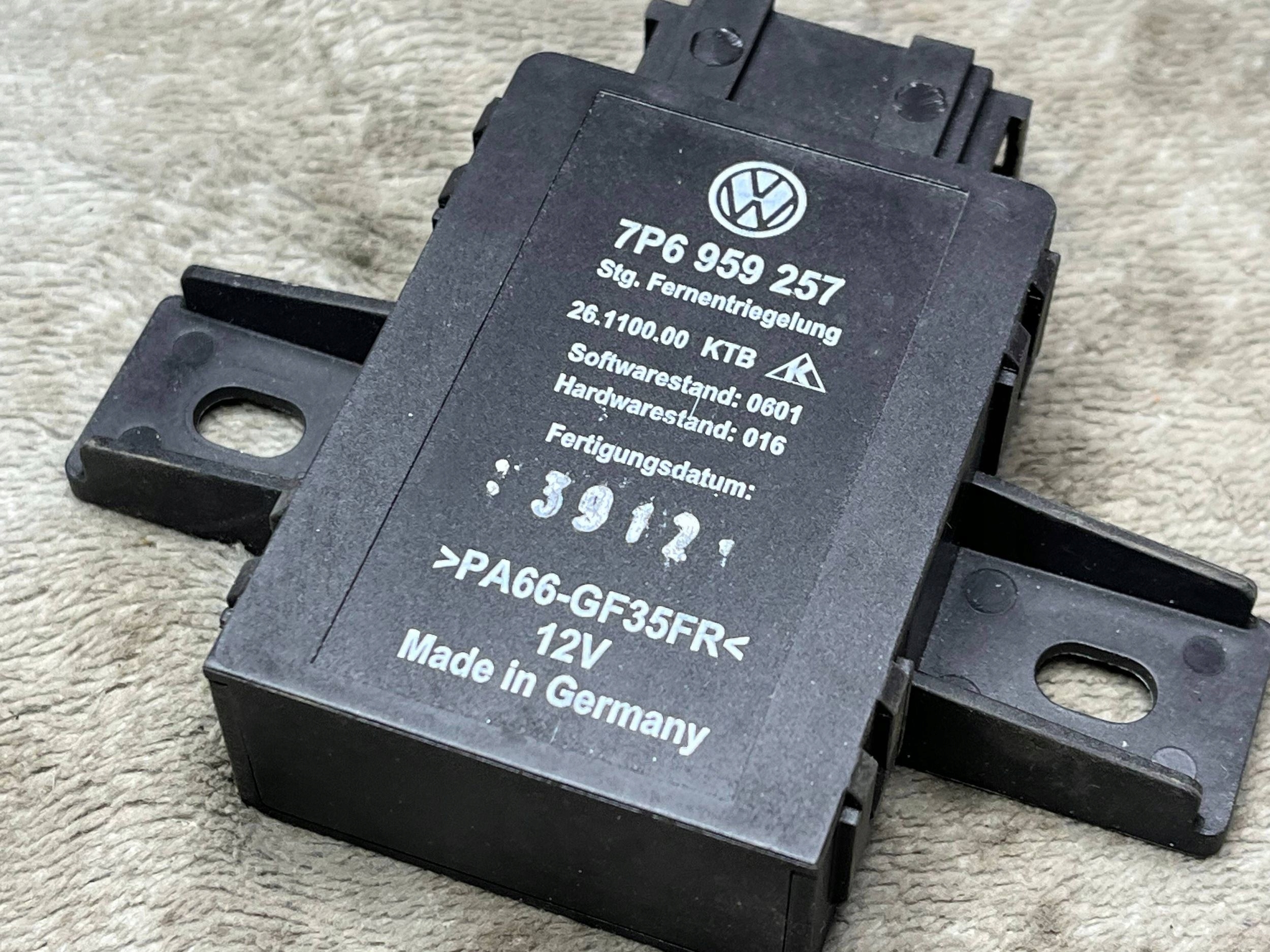 module control unit seats VW TOUAREG II 7P 7P6959257 !J