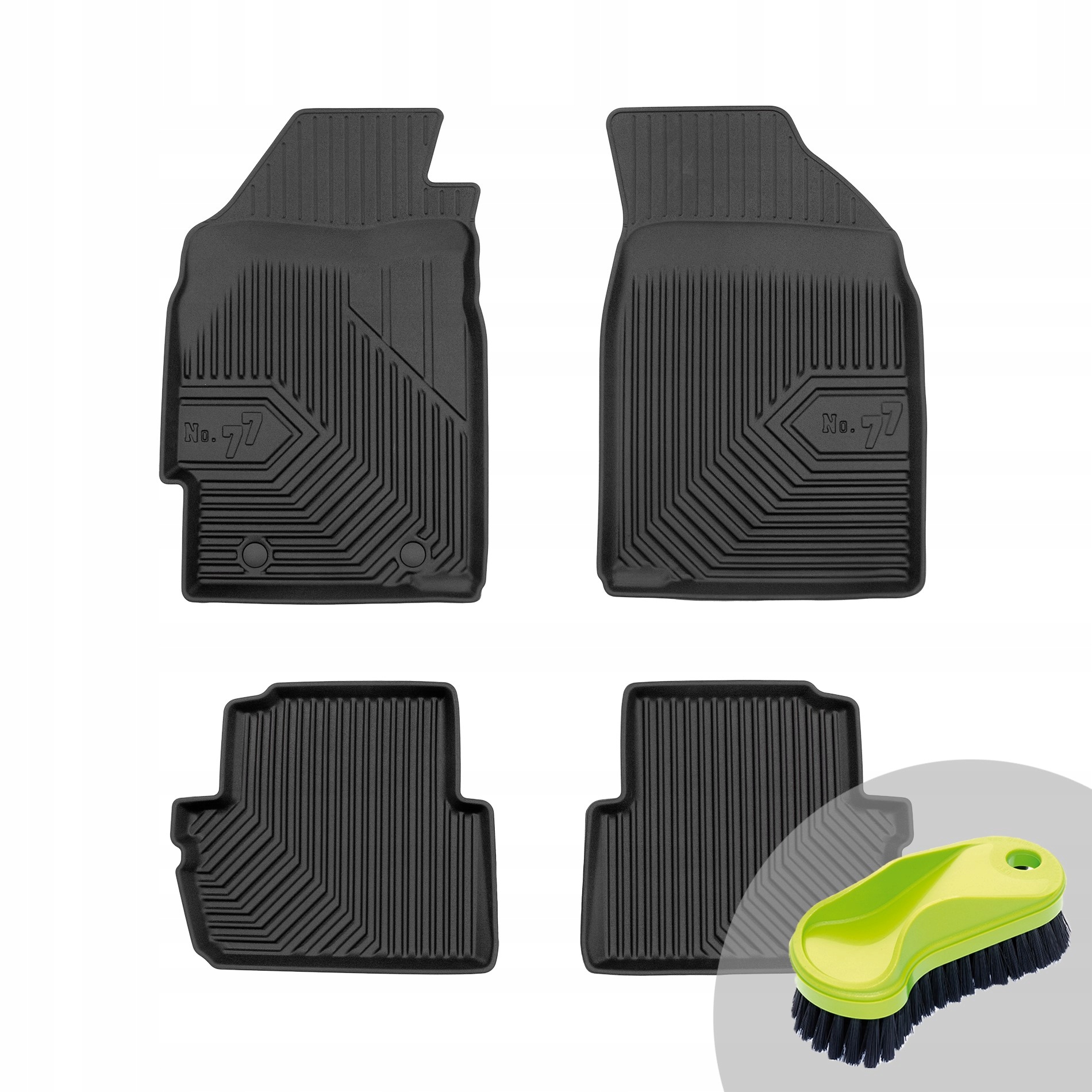 Frogum Koberce do auta pro Chevrolet Spark II 2005-2009 kartáč
