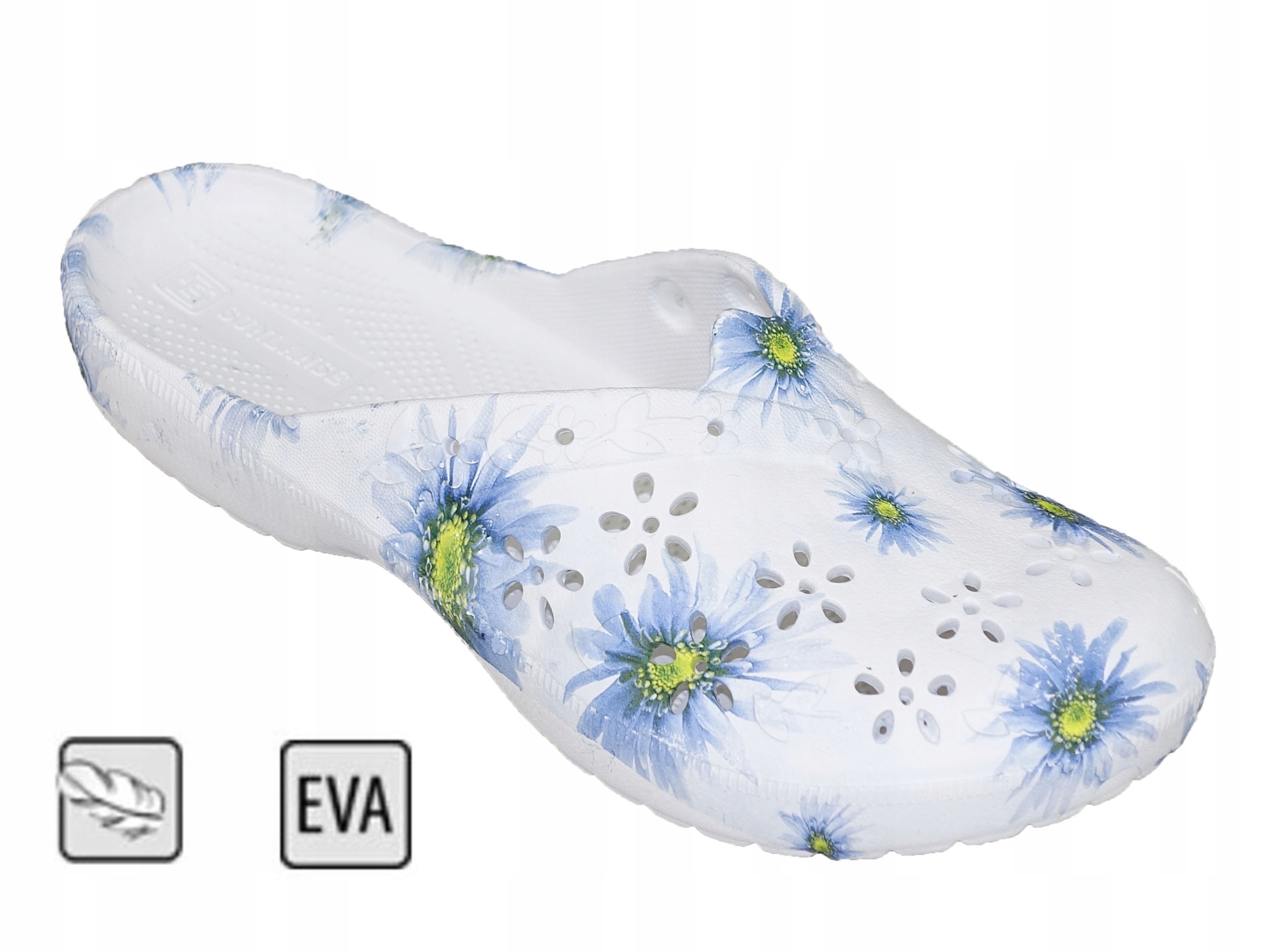 KLAPKI DAMSKIE PLAŻOWE BASENOWE LACZKI PIANKOWE