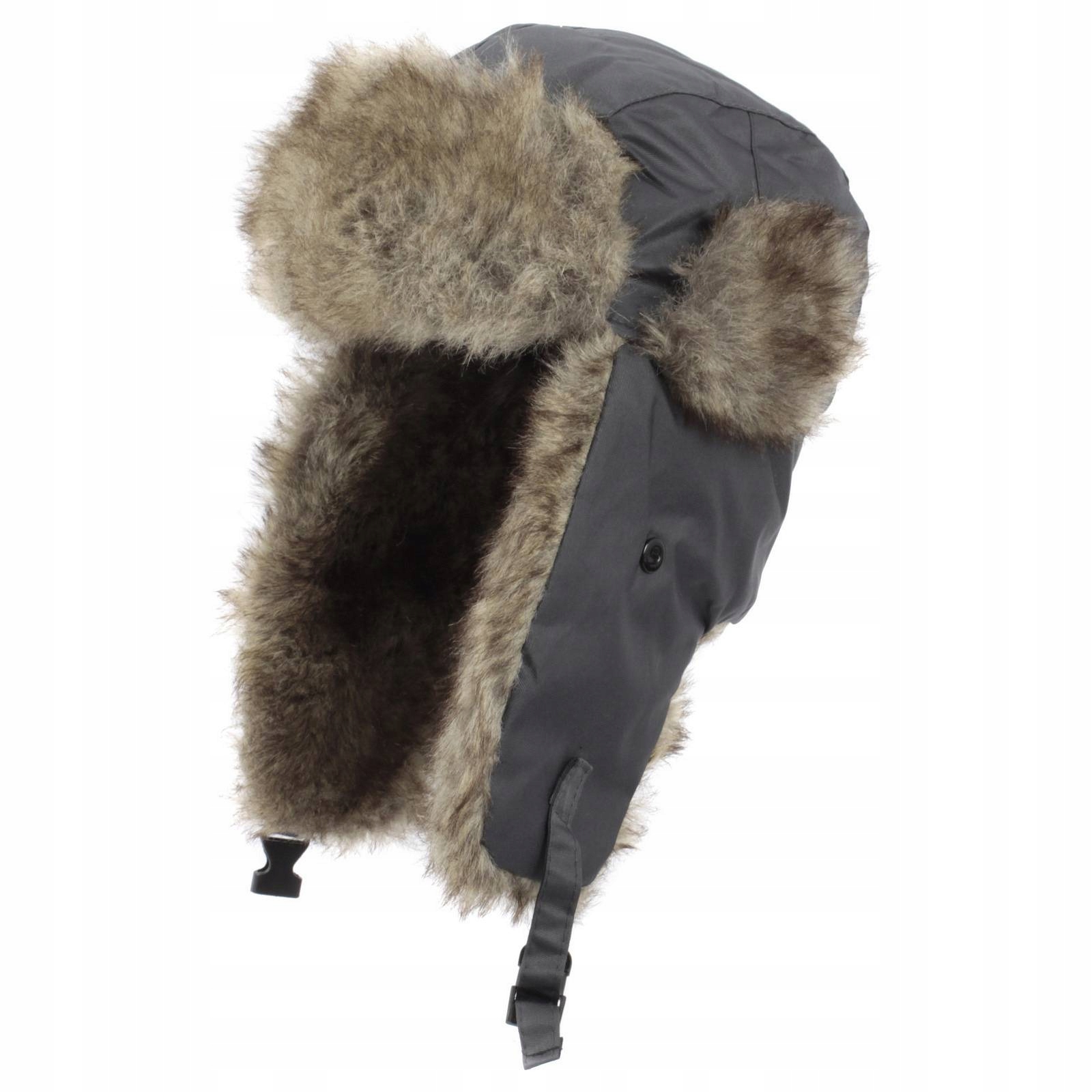 

W158B Czapka zimowa uszatka impregnowana r.56