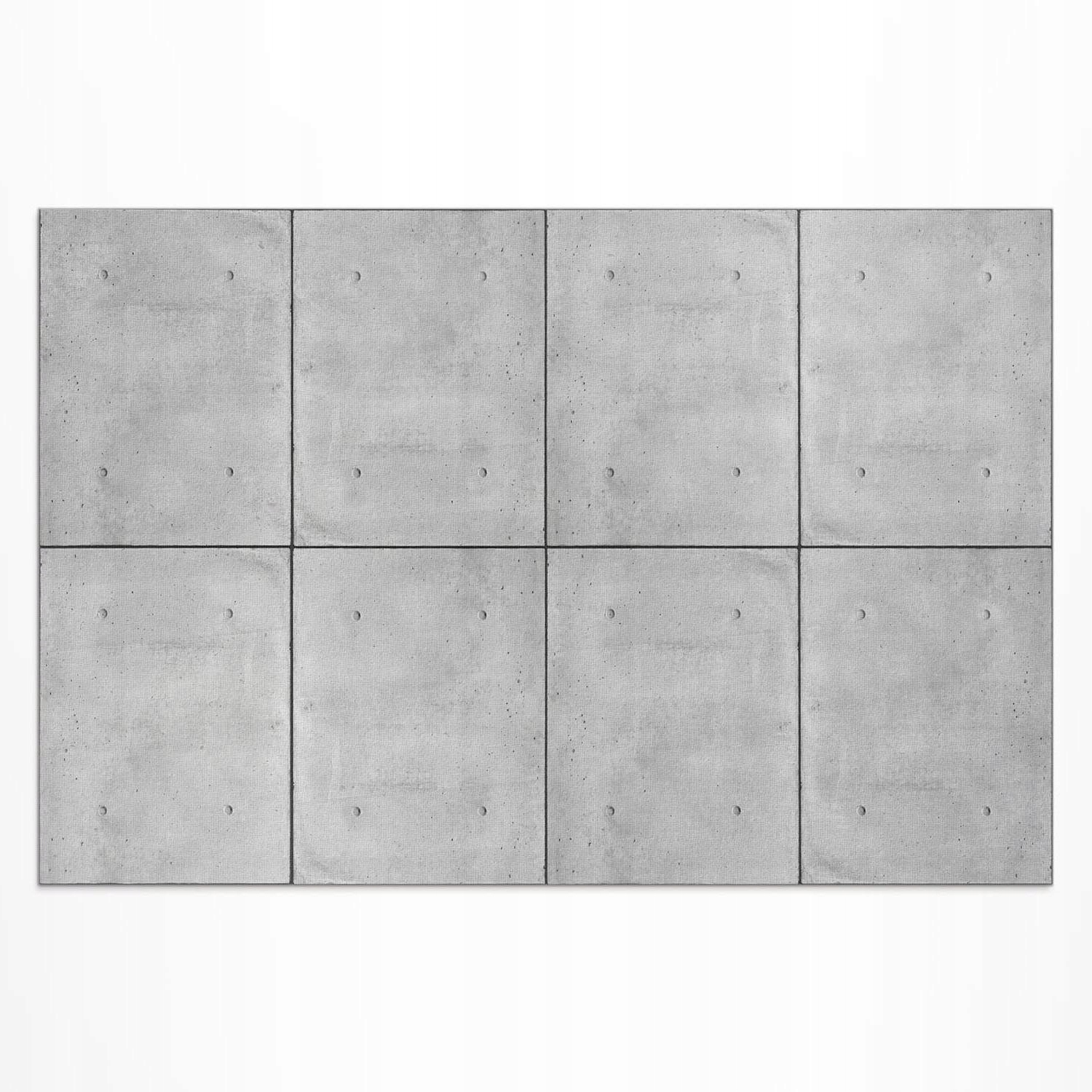 Vinylový koberec na terasu Surové betónové dosky industriálny štýl 140 x 210 cm