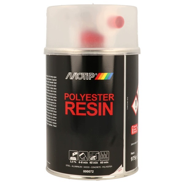 Motip polyesterová pryskyřice s tvrdidlem na opravy karoserie 1 kg