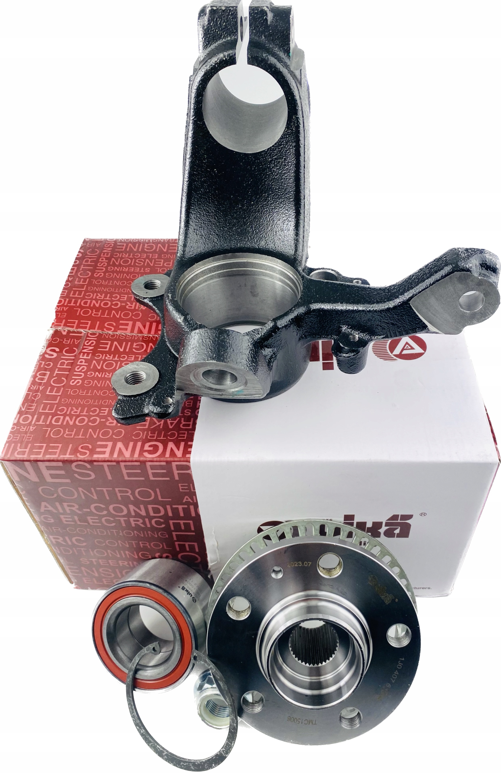 PRAWA ZWROTNICA KOŁA PRZÓD + PIASTA ŁOŻYSKO AUDI A3 8L SEAT LEON 1.8T 150KM