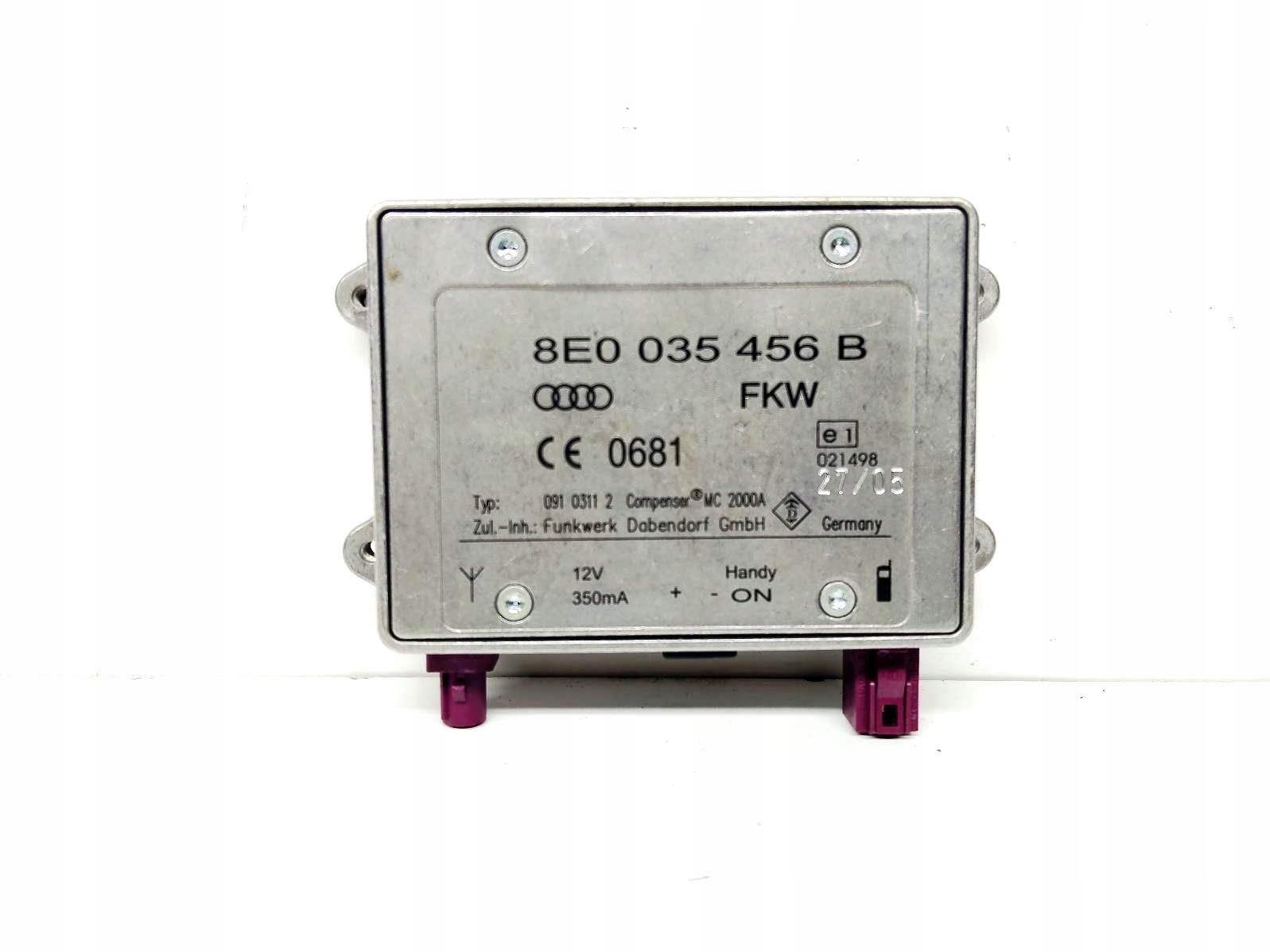 antenna amplifier Audi A3 8P 2.0 TDI 8E0035456B
