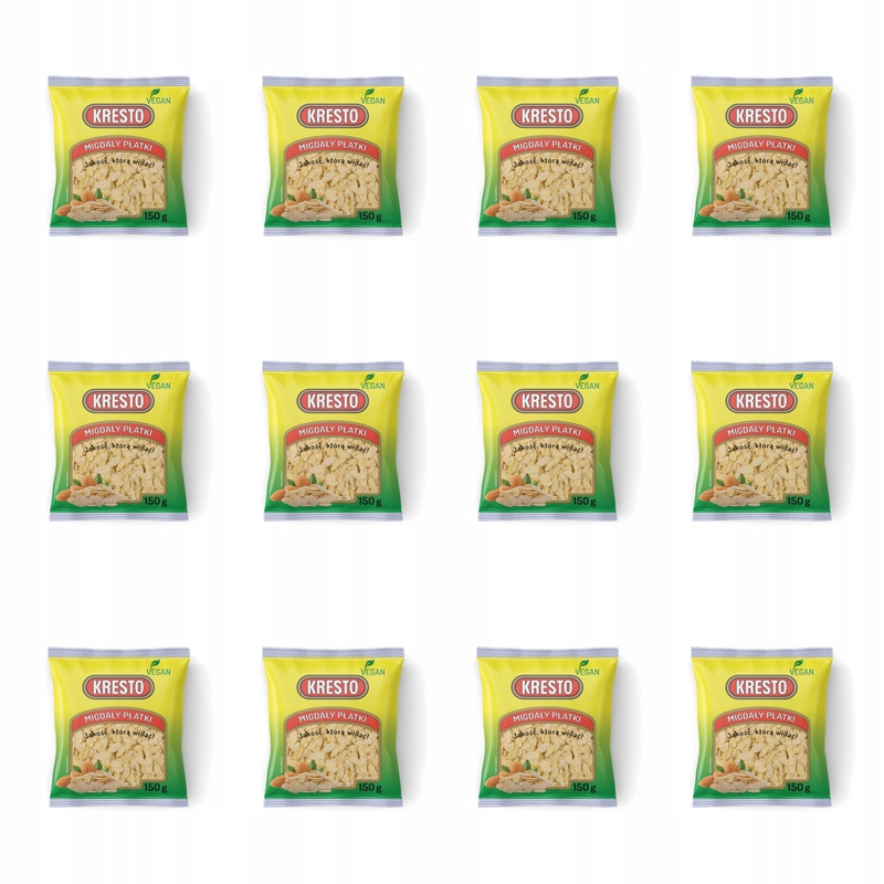 Kresto Mandle plátky 150 g pro pečivo X12