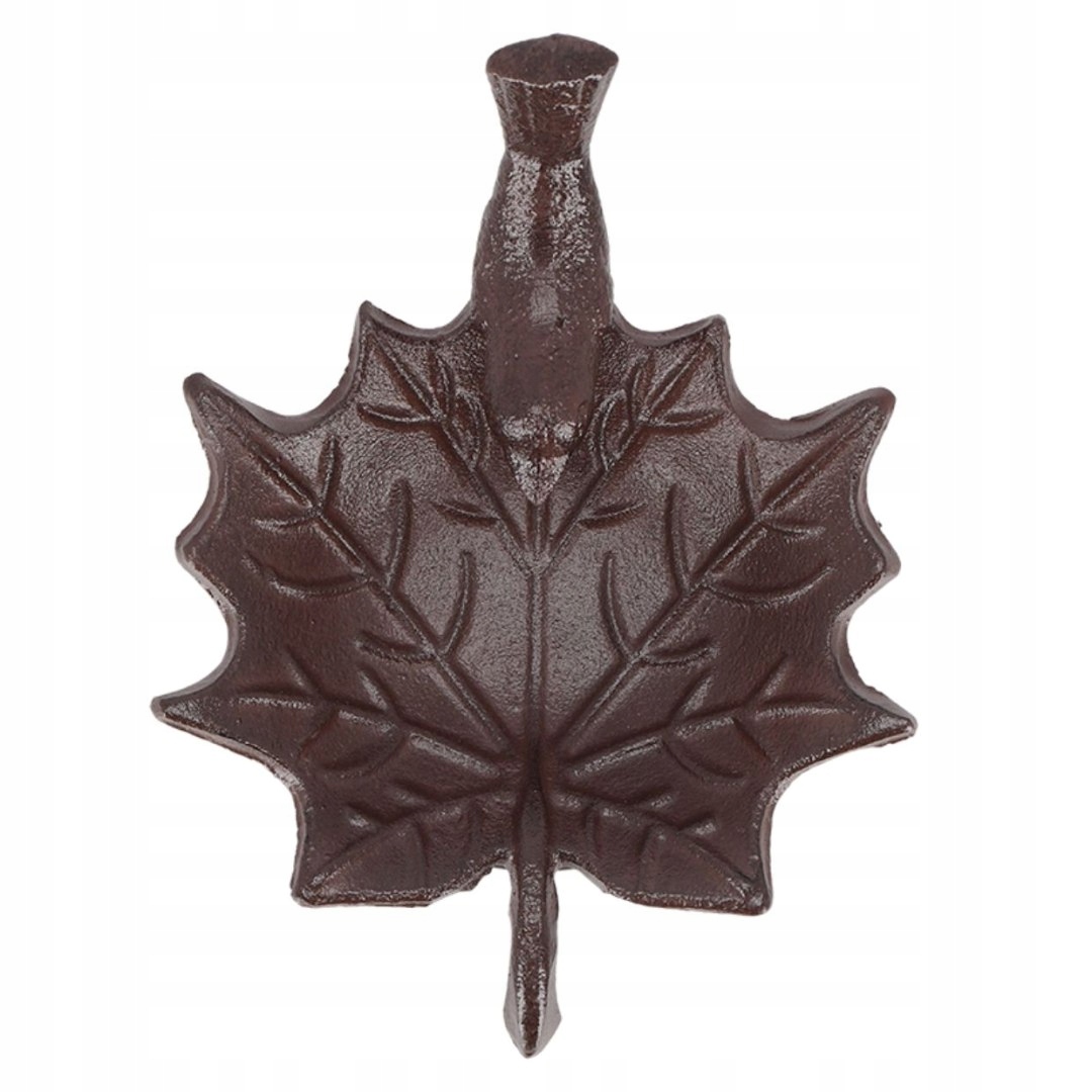 ŻELIWNE POIDEŁKO KARMNIK DLA PTAKÓW POIDŁO LIŚĆ Wysokość produktu 12.5 cm