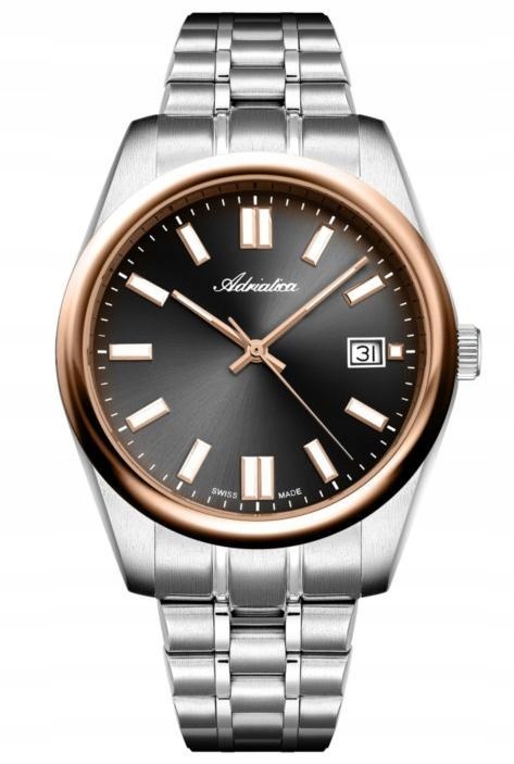 Nové Originální Pánské Hodinky Adriatica A1298.R1R6Q s datumovkou