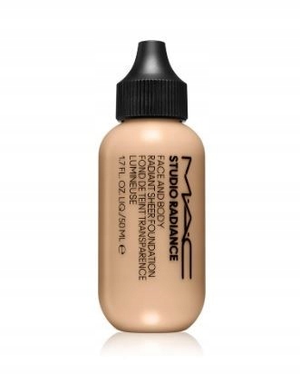 014359 Mac Studio Radiance Face and Body Radiant Sheer Foundation 50ml. N0