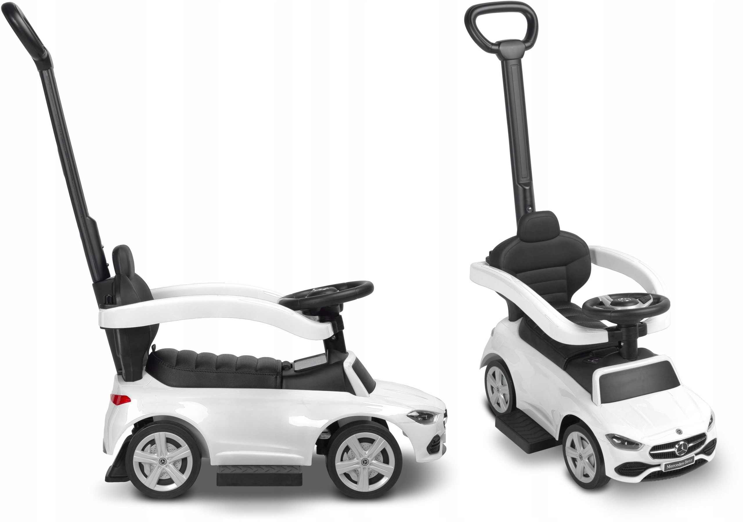 Jeździk Pojazd Mercedes C-class Deluxe Siedzisko Ekoskóra