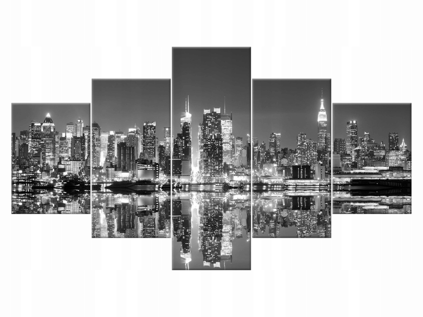 

Obraz 125x70 Pejzaż Manhattan nocą Morze Płótno