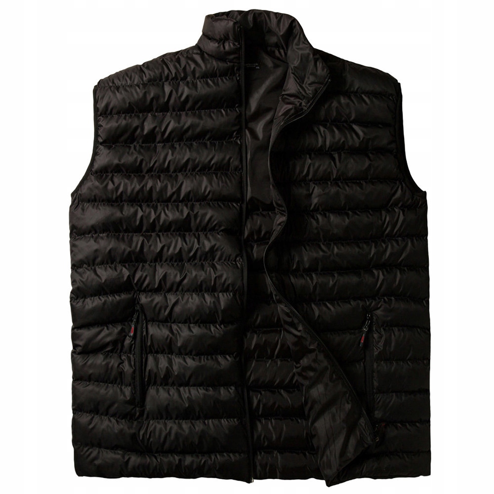 Lavecchia vesta pánská LV-702 nadměrná velikost 8XL černá