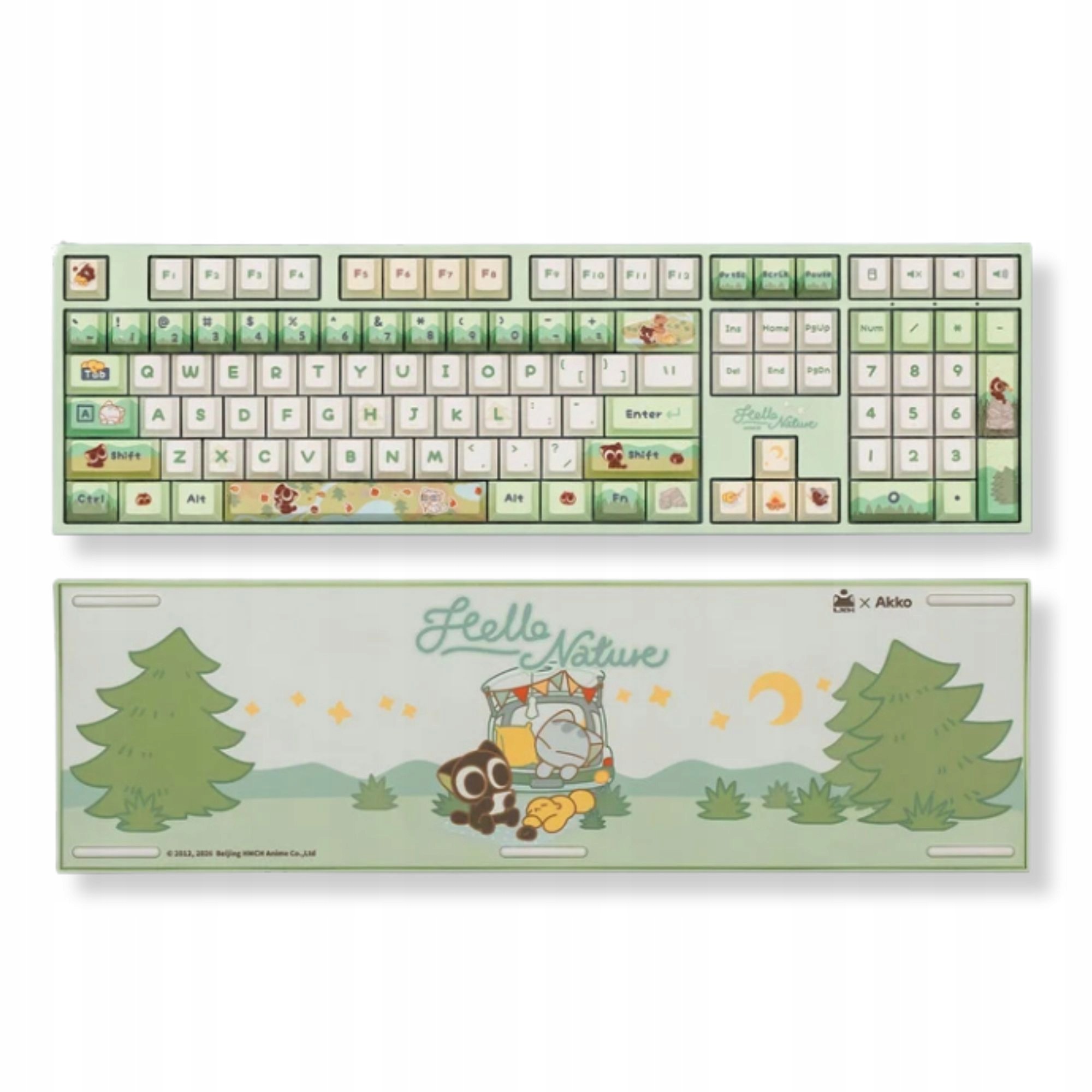 Bezdrátová Mechanická Klávesnice The Legend Of Hei X Akko 5108 V5