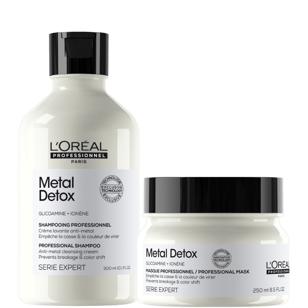 Loreal Professionnel Metal Detox Szampon 300ml i Maska 250ml do Włosów
