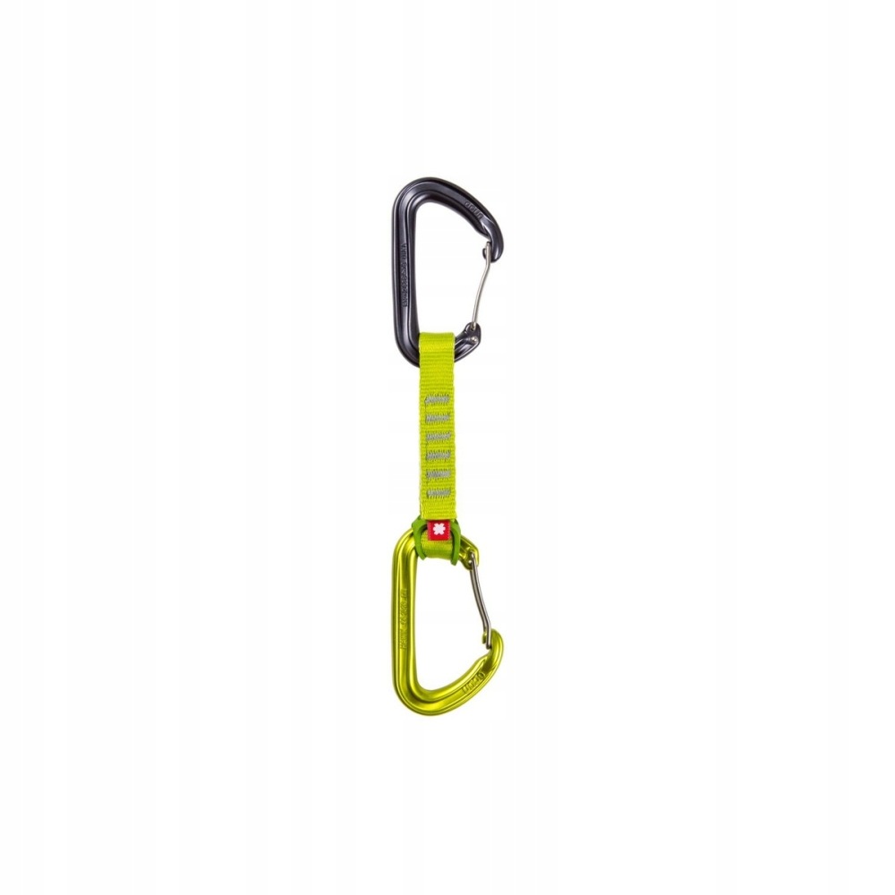 Sada expresek Ocún Hawk Qd Wire Eco-pes 16 mm 10 cm 6-pack green