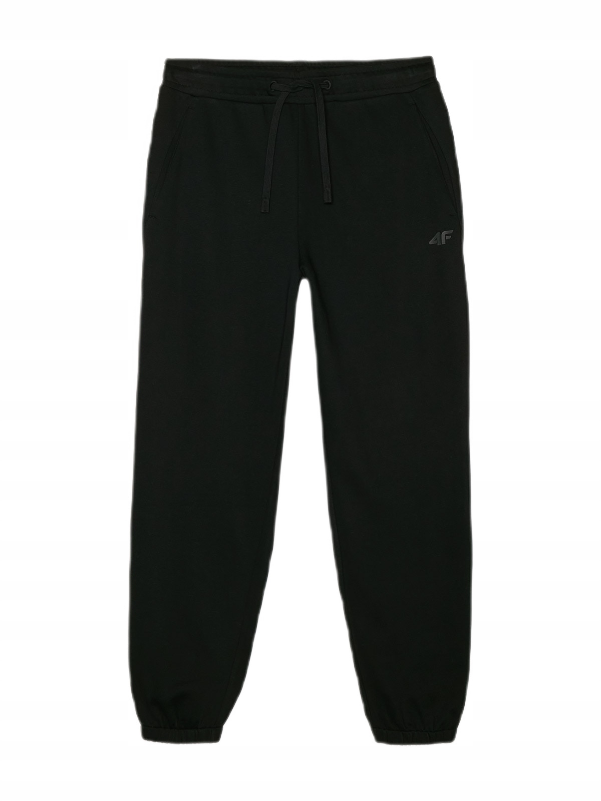SPODNIE DRESOWE 4F MĘSKIE CZARNE BAWEŁNIANIE SPORTOWE JOGGERY r.XL Kod producenta SPODNIE 4F BAWEŁNIANE