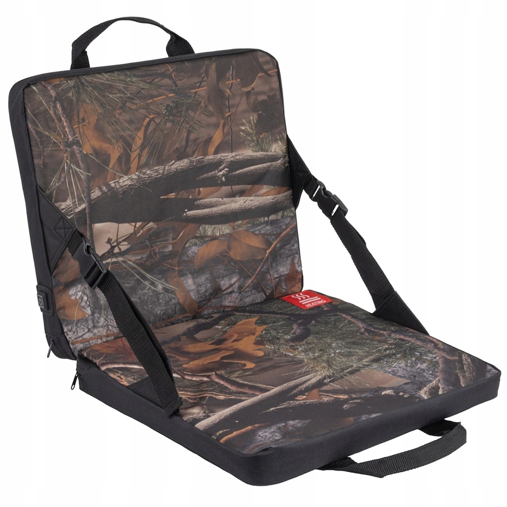 Turistické vyhřívané lovecké sedadlo maskáčový Delta Optical Hnědé