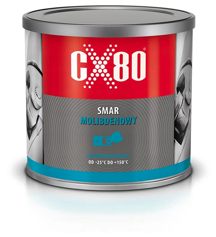 CX80 Smar molibdenowy wysokotemperaturowy Dwusiarczek molibdenu 500g