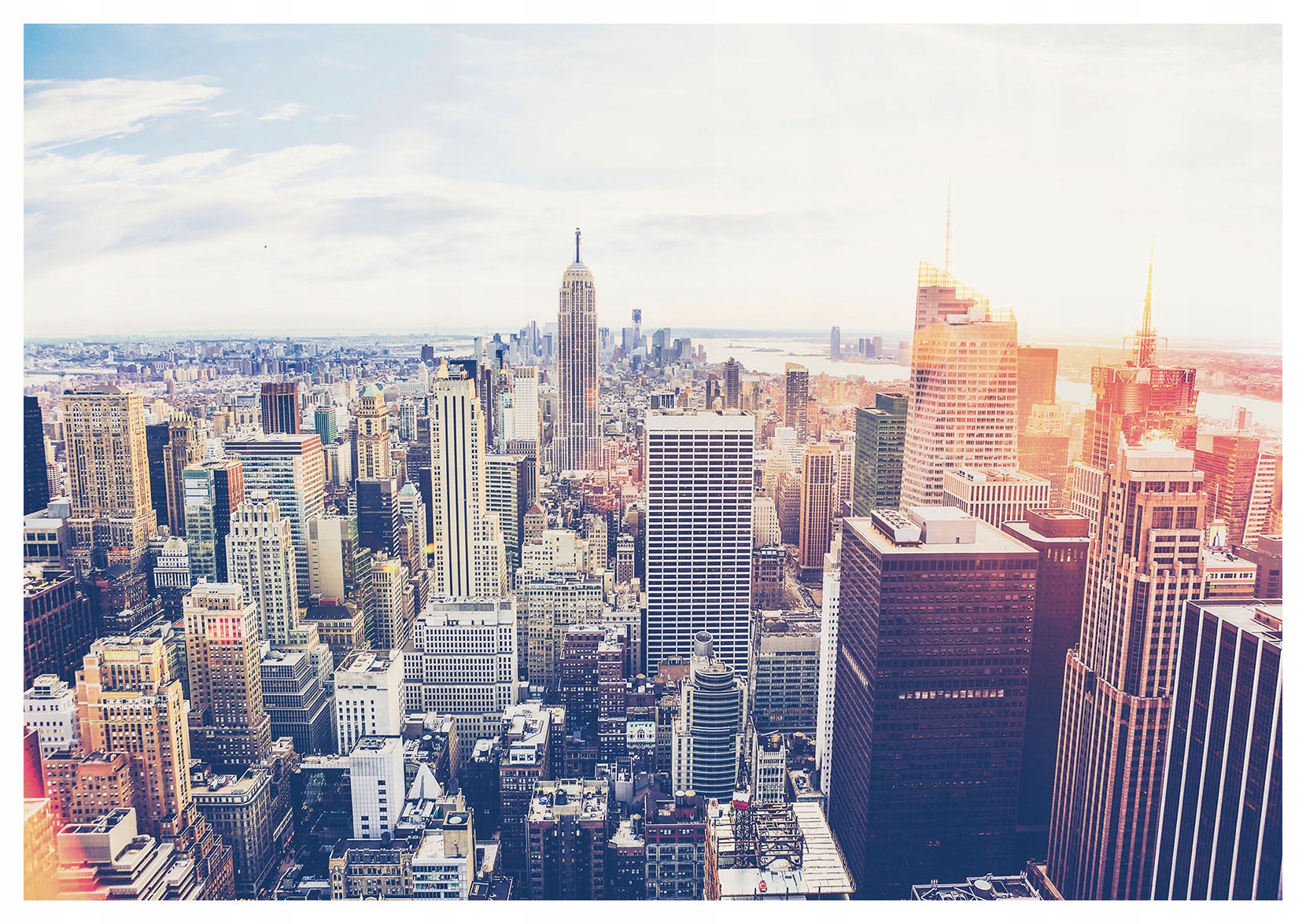 Fototapeta Mesto mrakodrapy panoráma architektúra 400x280 lepidlo