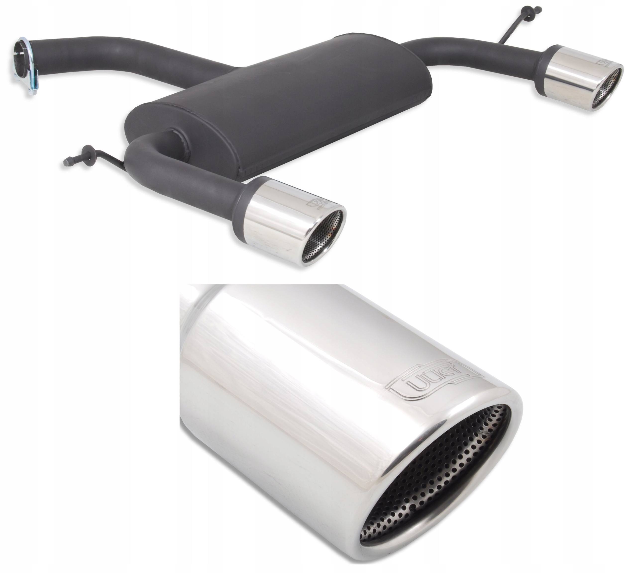 129-316/90RS - Спортивный глушитель VW SCIROCCO / 2008-2013 / ULTER