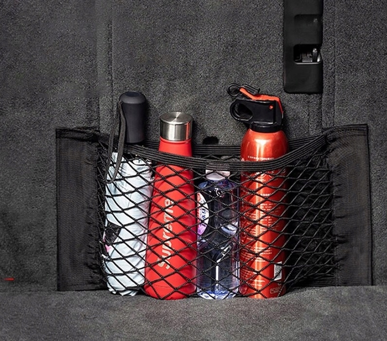 2 X ORGANIZER SIATKA NA RZEP DO BAGAŻNIKA 40x25CM Producent inny