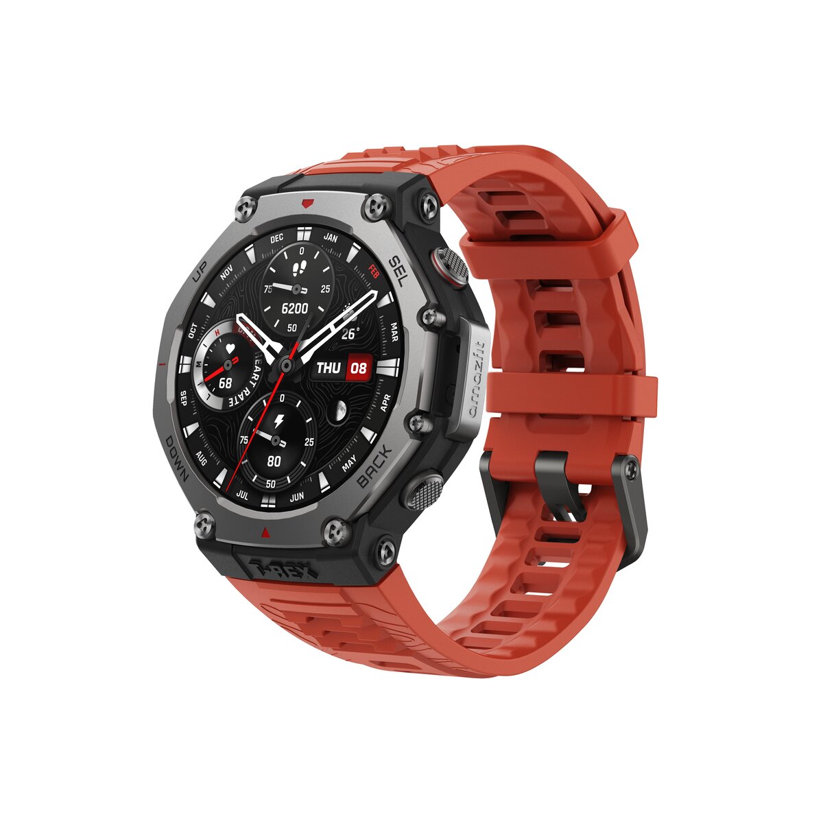 Amazfit T-Rex 3/Šport Band/Lava Red
