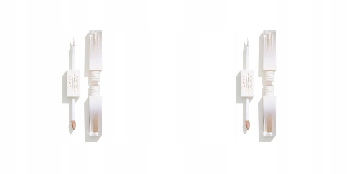 2x Gosh Matte&metallic cień w kremie z aplikatorem do powiek 001 basic b