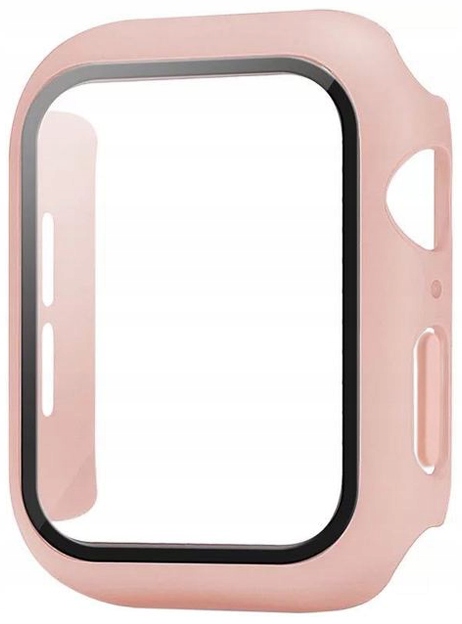 2w1 ETUI + SZKŁO DO APPLE WATCH 4/5/6/SE 40MM Kolor bezbarwny
