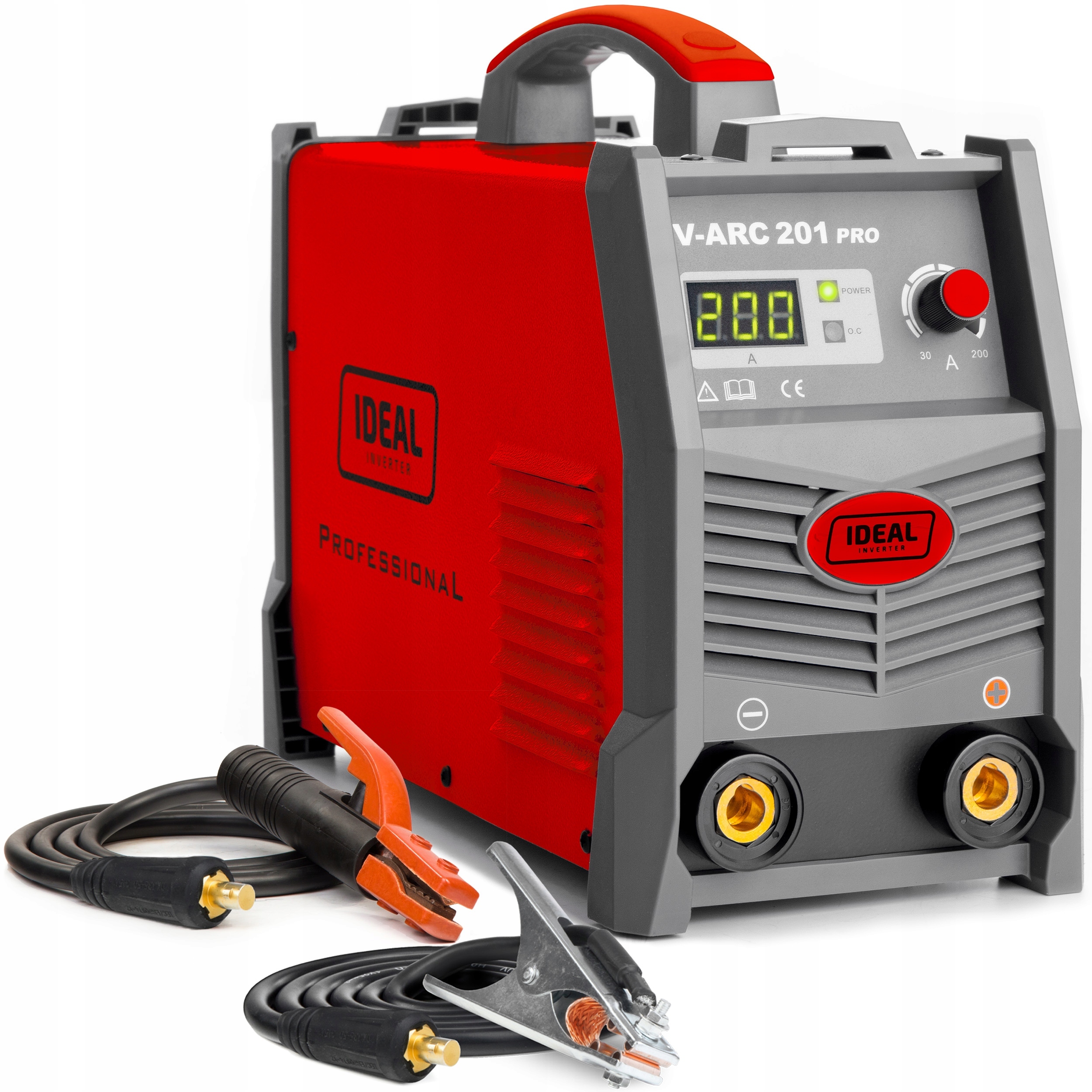 Invertorová Svářečka Ideal V-arc 201 Pro 200A 230V Mma Tig DC Igbt