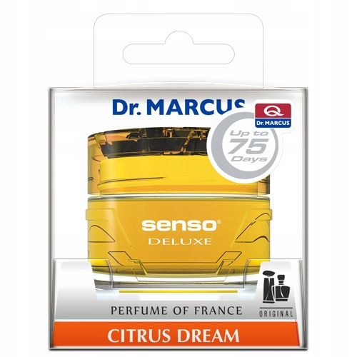 Dr. Marcus DELUXE ZAPACH ODŚWIEŻACZ SAMOCHODOWY ŻEL GREEN CITRUS DREAM Rodzaj żele