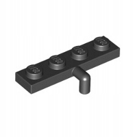 

Lego Płytka 1x4 hak Czarna 30043 3004326 New