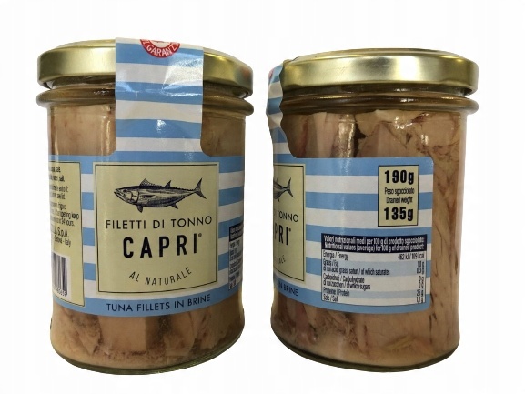 

Tuńczyk w sosie własnym 200g Capri